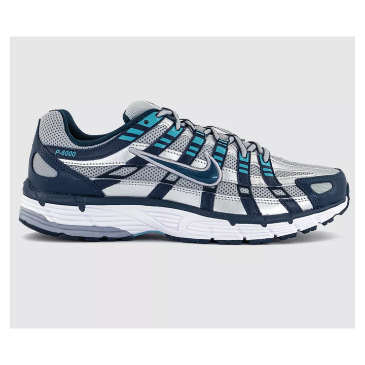 Nike P-6000 Armory Navy Flat Silver
