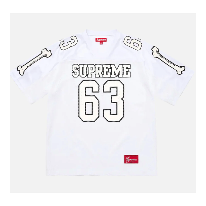 Supreme Bones Football Jersey White
