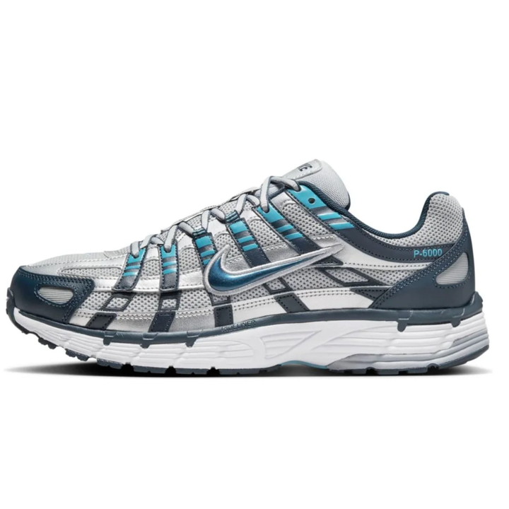 Nike P-6000 Armory Navy Flat Silver