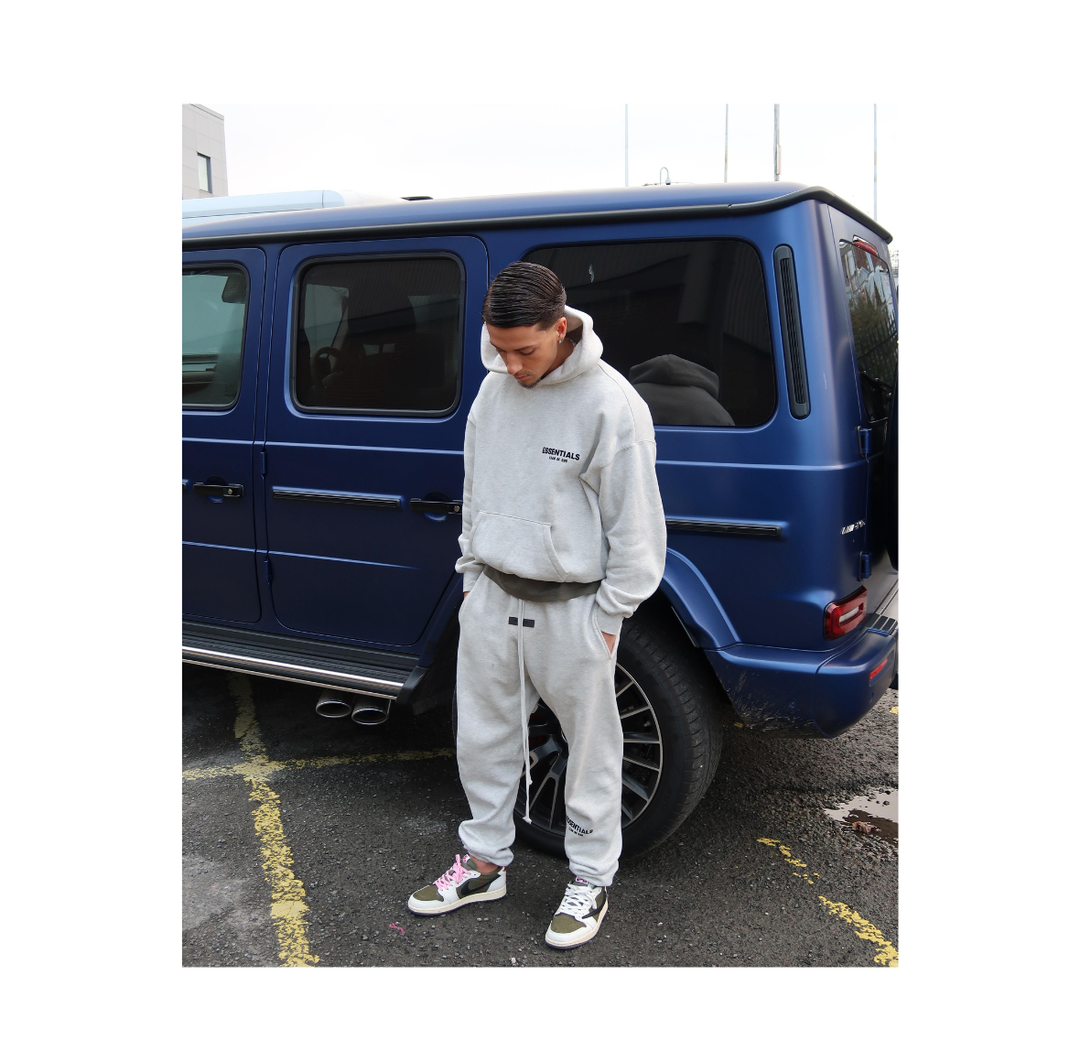 ESSENTIALS LIGHT OATMEAL TRACKSUIT (SS22)