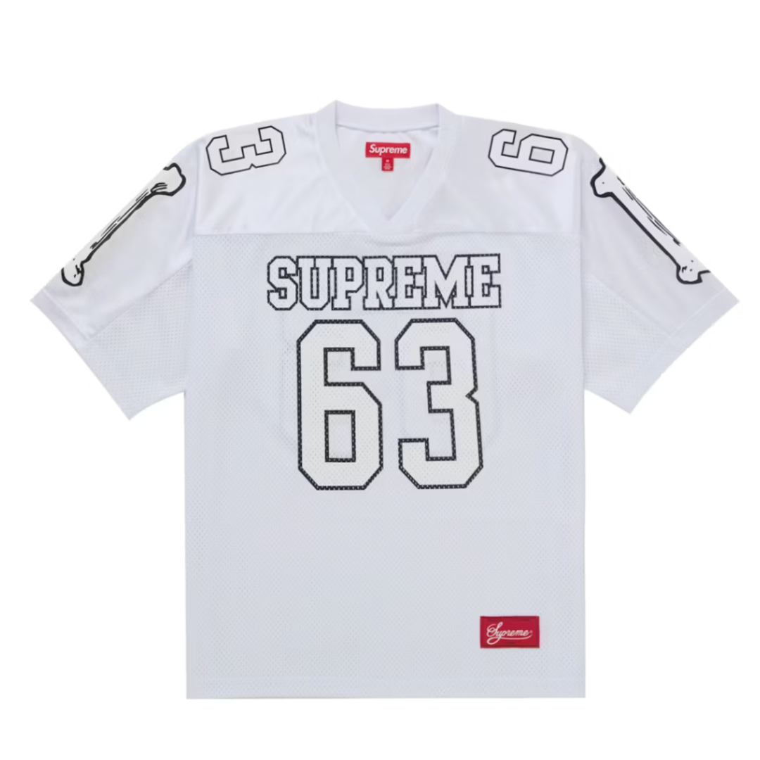 Supreme Bones Football Jersey White
