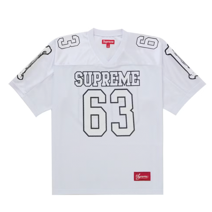 Supreme Bones Football Jersey White